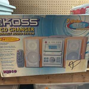 Koss XJ310 Micro Component System with 3-CD Changer